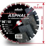 דיסק יהלום PDTools 400 3,5 10 25,4 Asphalt | SKU 71302BASPH | מוצר תמונה 3