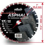 דיסק יהלום PDTools 450 3.8 10 25.4 Asphalt | SKU 71303BASPH | מוצר תמונה 3