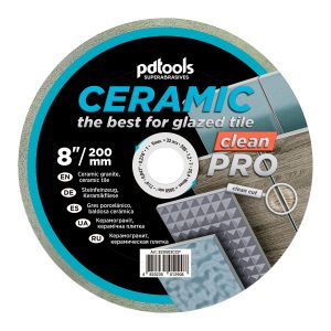 Алмазный диск PDTools 200 1.2 7 25.4 Ceramic Clean Pro | Артикул 820503CCP | Товар Изображе...