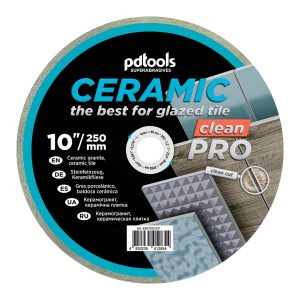 Diamond Disc PDTools 250 1.2 7 25.4 Ceramic Clean PRO | SKU 820703CCP | Product Image