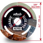 דיסק יהלום PDTools 115 1,2 10 22,2 Ceramic Elite Pro | SKU 820102CGREP | מוצר תמונה 3