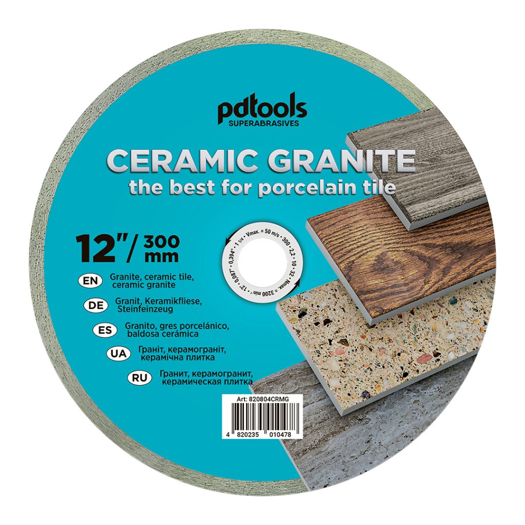 Diamond Disc PDTools 300 2,2 10 32 Ceramic granite | SKU 820804CRMG | Product Image