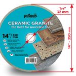 דיסק יהלום PDTools 350 2,2 10 32 Ceramic Granite | SKU 820904CRMG | מוצר תמונה 3
