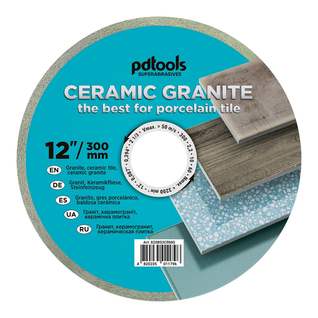 דיסק יהלום PDTools 300 2,2 10 60 Ceramic Granite | SKU 820803CRMG | מוצר תמונה