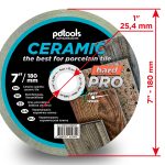 דיסק יהלום PDTools 180 1,6 10 25,4 Ceramic Hard Pro | SKU 820401CRMHP | מוצר תמונה 3