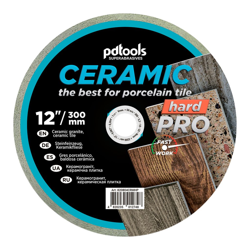 Diamond Disc PDTools 300 2,2 10 32 Ceramic HARD PRO | SKU 820804CRMHP | Product Image
