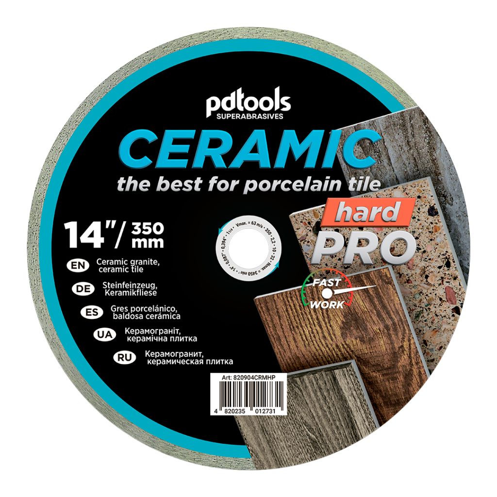 דיסק יהלום PDTools 350 2,2 10 32 Ceramic Hard Pro | SKU 820904CRMHP | מוצר תמונה