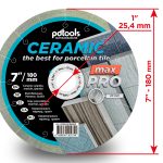 דיסק יהלום PDTools 180 1,6 10 25,4 Ceramic Max Pro | SKU 820404CRMMP | מוצר תמונה 3