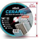 דיסק יהלום PDTools 350 2,2 10 32 Ceramic Max Pro | SKU 820908CRMMP | מוצר תמונה 3