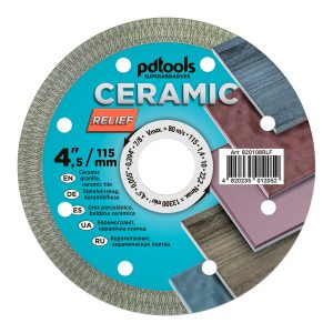 דיסק יהלום PDTools 115 1,4 10 22,2 Ceramic Relief | SKU 820108RLF | מוצר תמונה