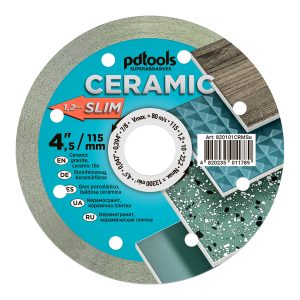 דיסק יהלום PDTools 115 1,2 10 22,2 Ceramic Slim | SKU 820101CRMSu | מוצר תמונה