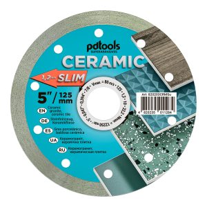 דיסק יהלום PDTools 125 1,2 10 22,2 Ceramic Slim | SKU 820203CRMSu | מוצר תמונה