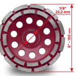 פרזה יהלום PDTools 150 24 8 22,23 CONCRETE PLUS | SKU 65150ACRTP | מוצר תמונה 3