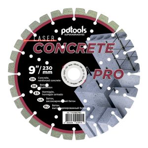 דיסק יהלום PDTools 230 2,6 10 22,2 Turbo Concrete Pro | SKU 810602TCRPu | מוצר תמונה