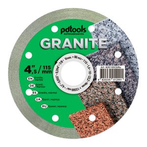 דיסק יהלום PDTools 115 1,4 10 22,2 Granite | SKU 820100CGRu | מוצר תמונה