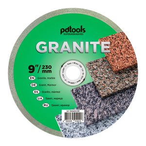 דיסק יהלום PDTools 230 1,6 10 25,4 Granite | SKU 820602CGR | מוצר תמונה