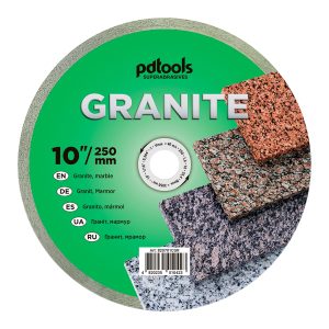 Алмазный диск PDTools 250 1,6 10 25,4 Granite | Артикул 820701CGR | Товар Изображение