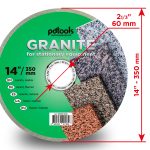 Алмазный диск PDTools 350 2,2 10 60 Granite | Артикул 820901CGR | Товар Изображение 3