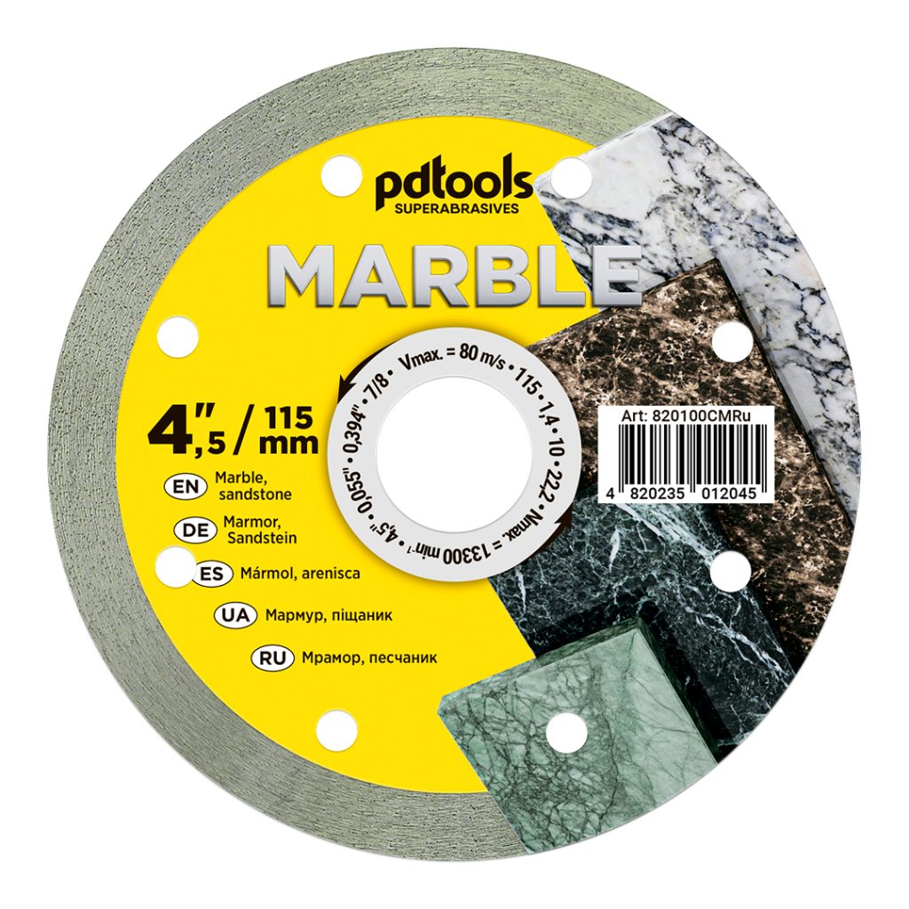 דיסק יהלום PDTools 115 1,4 10 22,2 Marble | SKU 820100CMRu | מוצר תמונה
