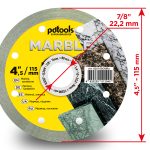 דיסק יהלום PDTools 115 1,4 10 22,2 Marble | SKU 820100CMRu | מוצר תמונה 3