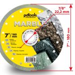 דיסק יהלום PDTools 180 1,6 10 22.2 Marble | SKU 820402CMRu | מוצר תמונה 3