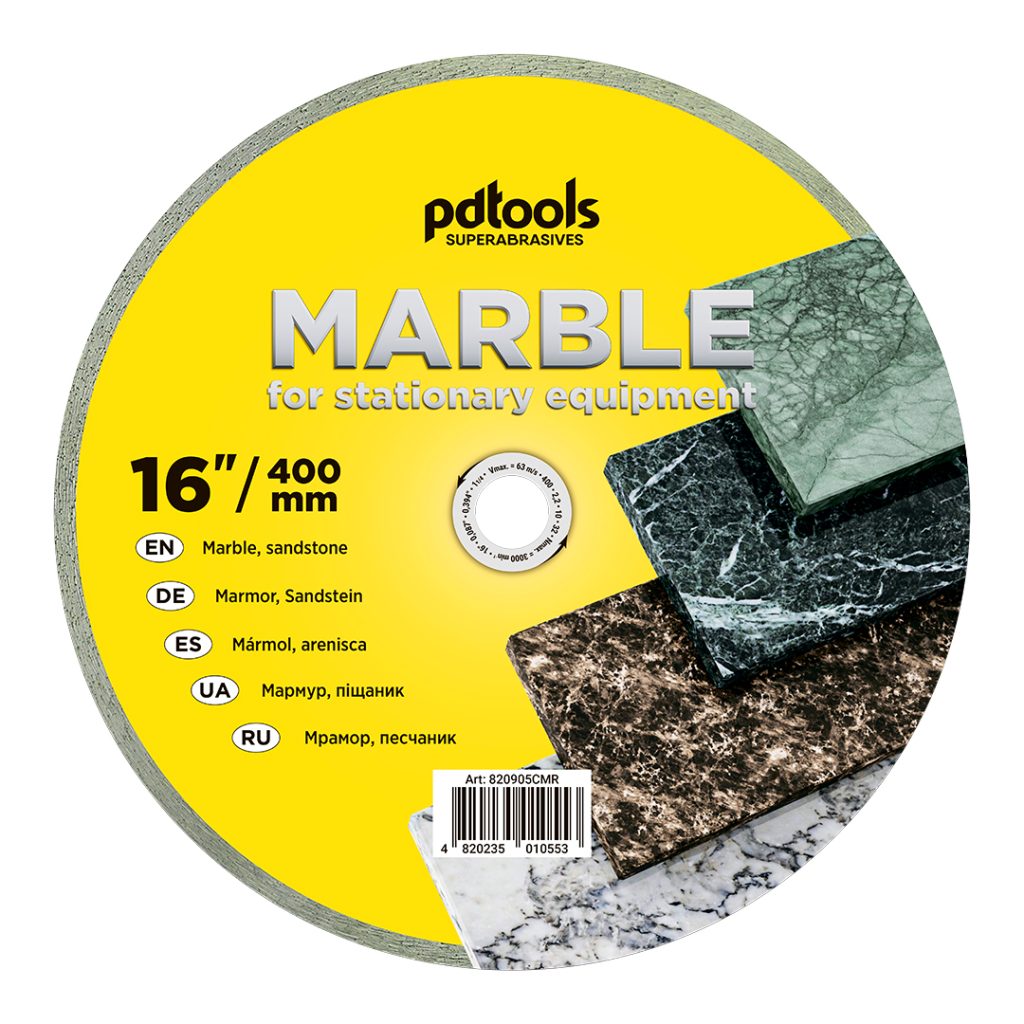 Алмазный диск PDTools 400 2,2 10 32 Marble | Артикул 820905CMR | Товар Изображение