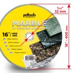 Алмазный диск PDTools 400 2,2 10 32 Marble | Артикул 820905CMR | Товар Изображение 3