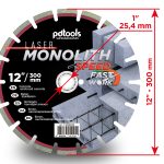 דיסק יהלום PDTools 300 2.8 10 25.4 Monolith Speed | SKU 71406BMSD | מוצר תמונה 3