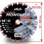 דיסק יהלום PDTools 350 3.2 10 25.4 Monolith Speed | SKU 71407BMSD | מוצר תמונה 3