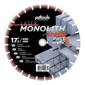 דיסק יהלום PDTools 450 3.8 10 25.4 Monolith Speed | SKU 71409BMSD | מוצר תמונה