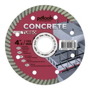 דיסק יהלום PDTools 115 2,2 8 22,2 Turbo Concrete | SKU 810100TCRTu | מוצר תמונה