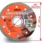 דיסק יהלום PDTools 125 2,2 8 22,2 Turbo Universal | SKU 810200TUNVu | מוצר תמונה 3