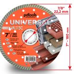 דיסק יהלום PDTools 180 2,6 10 22,2 Turbo Universal | SKU 810400TUNVu | מוצר תמונה 3