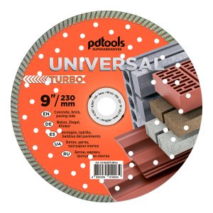 דיסק יהלום PDTools 230 2,6 10 22,2 Turbo Universal | SKU 810600TUNVu | מוצר תמונה