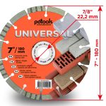 דיסק יהלום PDTools 180 2,4 10 22,2 Universal | SKU 830400UNVu | מוצר תמונה 3