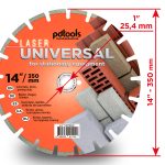 דיסק יהלום PDTools 350 3,2 10 25.4 Universal | SKU 71407BUNV | מוצר תמונה 3