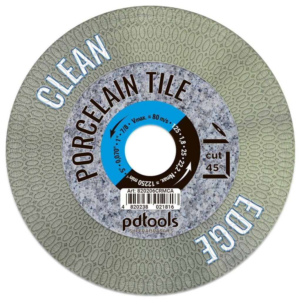 דיסק יהלום PDTools 125 1,8 25 22,2 Ceramic Clean Edge | SKU 820206CRMGE | מוצר תמונה