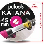Ультратонкий алмазный диск PDTools KATANA 45 x 0,6 x 6 мм | Артикул 820000KTN | Товар...